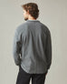 Men's French Rib Crew - Lava Smoke